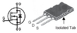 IXFL82N60P, N-канальный силовой MOSFET транзистор со встроенным быстрым диодом (HiPerFET)